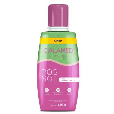Imagem de Gel Refrescante Calamed Aloe Vera Pós Sol 120g