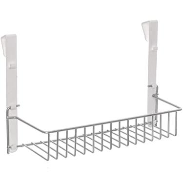 Imagem de Organizador de temperos e condimentos aramado para porta de armário Metalic