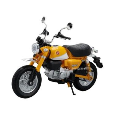 Imagem de HONDA JH-70 Mini Moto Brinquedo Em Escala 1:12, Metal Fundido, Som, Lu