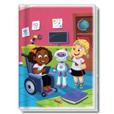 Imagem de Caderno Brochura Capa Dura Turma Da Lala Feminino 80 Folhas Credeal