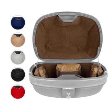 Imagem de Forração Baú Givi Monokey E460 Forro Premium 46 Litros - Jaspe Ateliê,
