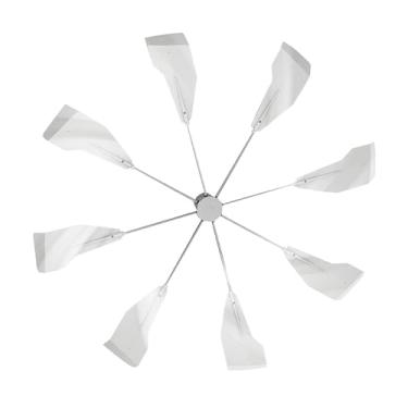 Imagem de WeiLaiKeQi Defletor de ventilação de teto para ar condicionado central, guia anti- direto de vento, instalação fácil, defletor de vento para para-