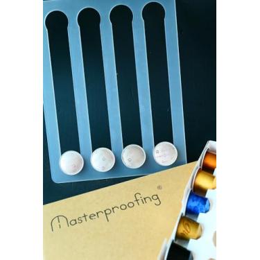 Imagem de Masterproofing Suporte De Cápsulas Acrílico Para Nespresso Com Capacidade 28 - Pacote 2 Unidades (Incompatível Vertuoline)