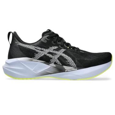 Imagem de ASICS Tênis masculino, Preto e azul desbotado, 44