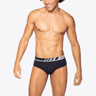 Imagem de Cueca Lupo Slip Microfibra Sem Costura 00691-002, Preto, P