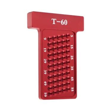 Imagem de Régua T De Liga De Alumínio De Precisão 60-500MM Conjunto De Ferrament