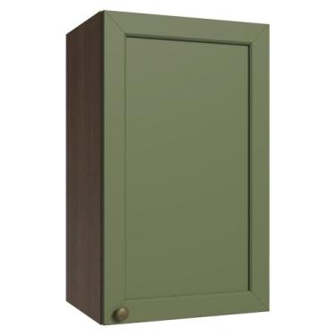 Imagem de Armário Aéreo 40 cm 1 Porta Rustic/verde Vik Madesa