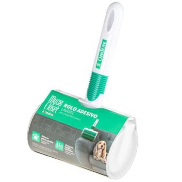 Imagem de Rolo Tira Pelos Lavável Reutilizável Rolinho Para Roupas Sofá - Ordene