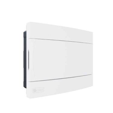 Imagem de Caixa de Distribuição Embutir 9 DIN / 6 UL com Tampa Branca - Proteção