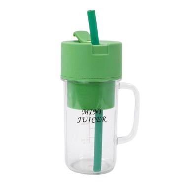 Imagem de Mini Liquidificador Portatil Shake Suco Juice Cup Caneca Cabo Usb Verde
