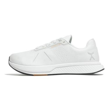 Imagem de FLUX FOOTWEAR Adapt Graphene RR – Tênis de corrida com bico largo para homens e mulheres | Sensação descalço | Zero Drop | Cabedal Ripstop | Aderência de grafeno para estrada e esteira, Branco