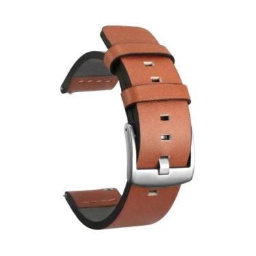 Imagem de Pulseira De Couro De Liberação Rápida 20mm 22mm Para Samsung Galaxy Wa