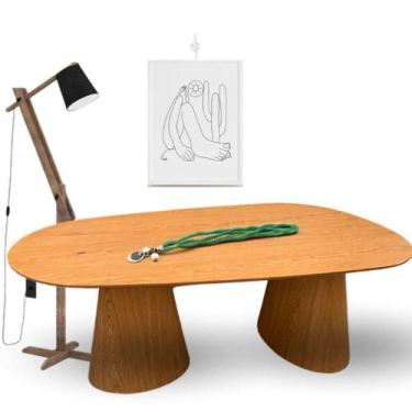 Imagem de Mesa De Jantar Organica Tripper Em Freijo 198x122cm - GSW