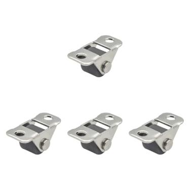 Imagem de shamjina 4pcs Casters de Borracha Castura de Roda Pequena para Prateleiras de Trabalho Carrinhos de Compras