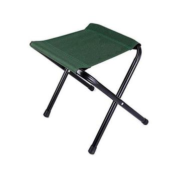 Imagem de Banqueta Banco Banquinho Cadeira Dobravel Assento Portátil