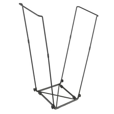 Imagem de IEUDNS Suporte de saco de lixo portátil de ferro multiuso, estrutura de suporte de saco de lixo para garagem, jardinagem, camping, folhas, festa, Sem Rodas