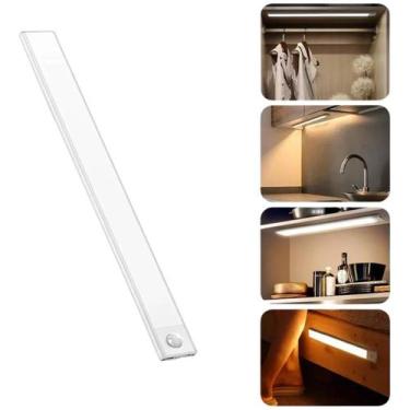 Imagem de Barra De Luz Com Sensor Inteligente De Led 80cm 3000mah quente,frio e 
