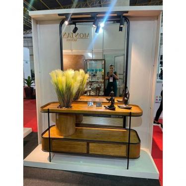 Imagem de Aparador Moderno Com 2 Gavetas De Sala De Jantar - Concept - Móveis Montanhês