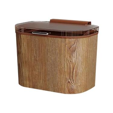 Imagem de YWJLQH Lixeira de cozinha suspensa, armário, lixeira suspensa, economiza espaço embaixo da pia, composteira, 25.5 Cm X 16 Cm X 19