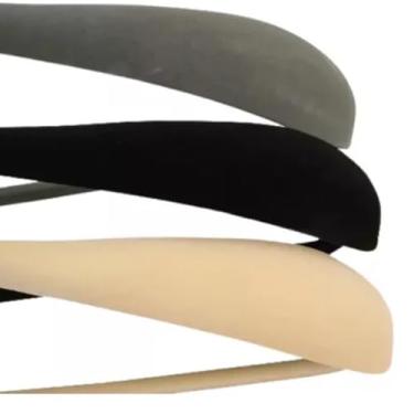 Imagem de Kit 10 Ombreiras de Veludo para Cabide Slim – Antiaderente, Premium, Ideal para Blazer, Terno e Jaqueta