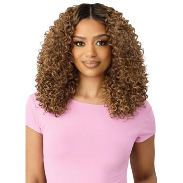 Imagem de Outre Lace Front Wig - Perfect Hair Line - Swoop Series Y-Part 205 (OFF BLACK 1B)
