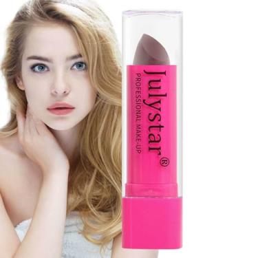 Imagem de Batom Roxo - Brilho labial,Copo antiaderente de longa duração, à prova de manchas, resistente à água, batom branco altamente pigmentado para maquiagem gótica de Halloween Pinnkl