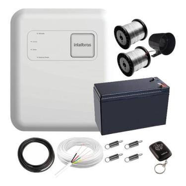 Imagem de Kit Completo Cerca Elétrica Intelbras até 50 Metros de Muro