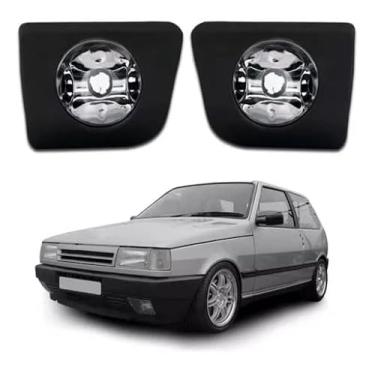 Imagem de Kit Farol Milha Uno Fiorino Auxiliar Neblina até 2003