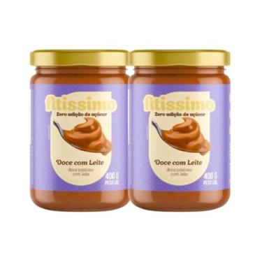 Imagem de Kit 2 Doce de Leite Fit 400g Zero Açúcar Zero Lactose Sem Glúten Diet Fitissimo