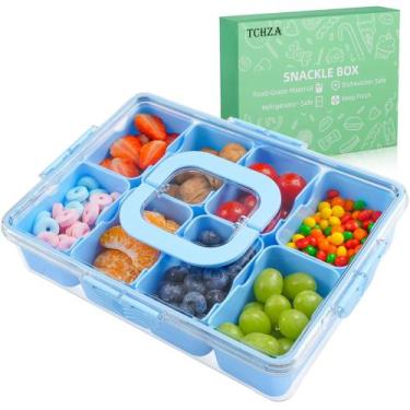Imagem de Recipiente para lanches TCHZA Snackle Box, lavável na máquina de lavar