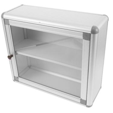 Imagem de Wall Mount Medicine Box Sturdy Medical Storage Organizer for Home Office and Emergencies Versatile Design for Lost Items and Supplies Space Saving for Indoor and Outdoor Use