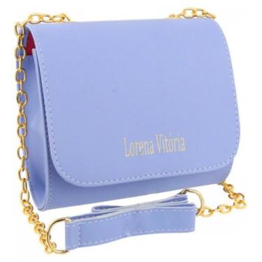 Imagem de Bolsa Pequena Feminina Alça Transversal - zbolsas, Azul