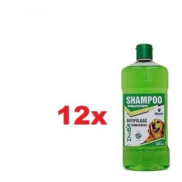 Imagem de Shampoo Dugs Antipulgas Carrapatos 500ml - Caixa com 12un  - World Vet