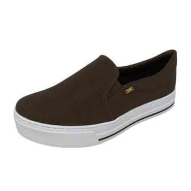 Imagem de Tênis Feminino Slip On Fácil Calce Conforto Casual Via Marte