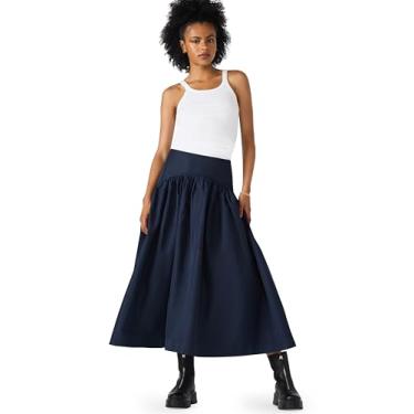 Imagem de Steve Madden Saia Delilah feminina, Meia-noite, PP