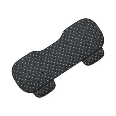 Imagem de Capa De Assento De Carro Minimalista Em Couro PU Impermeável, Resisten