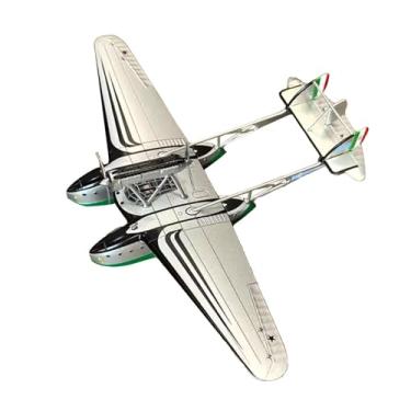 Imagem de KiBcsLic Coleção de modelos de aeronaves fundidas 1/144 para entusiastas, decoração para casa, avião de metal, hidroavião para quarto, bar, estante, escritório