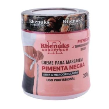 Imagem de Creme para massagem-Pimenta Negra/200g