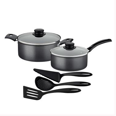 Imagem de Jogo De Panelas Turim Alumínio Chumbo Antiaderente E Utensílios Ability - Tramontina