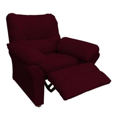 Imagem de Poltrona Reclinável Manu Extensão De Cílios ou Amamentação Quarto Sala