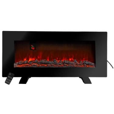 Imagem de Lareira Elétrica de Parede e Bancada com Controle 1500w - Nagano