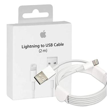 Imagem de Cabo Apple Charger [certificado Apple MFi] Lightning to USB Cabo Original certificado compatível iPhone X/8/7/6s/6/plus/5s/5c/SE, iPad Pro/Air/Mini, iPod Touch (1M)
