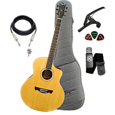 Imagem de Violão Eletroacústico Tagima Hampton Eq-ntop + Acessórios