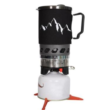 Imagem de Fogareiro com Panela Jet Cook Trekking Alpinismo Camping - Genérica