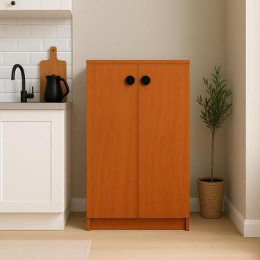 Imagem de Armário Livreiro Sapateira Organizador 02 Portas e 03 Prateleiras Moon