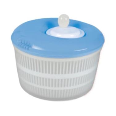 Imagem de Secador Salada, CentríFuga Seca Salada Grande 4,5L, Adequado para Saladas de Cozinha(Azul Claro)