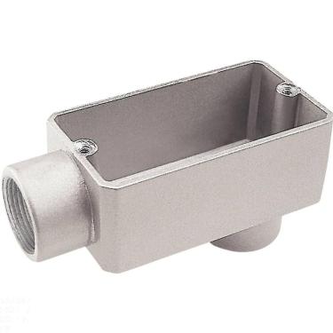 Imagem de Condulete Fixo 1.1/2" Tipo "lb" - Com Tampa / Sem Rosca / Sem Pintura Tramontina