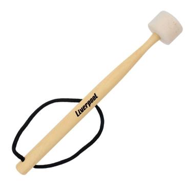 Imagem de Baqueta Liverpool Com Feltro Para Bumbo 365Mm Mc50