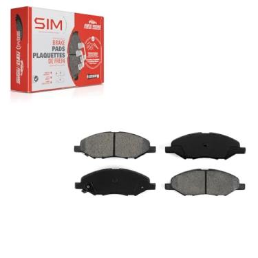Imagem de Pastilhas de freio a disco semimetálicas dianteiras SIM-1345 para Nissan Versa