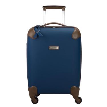 Imagem de Mala de Bordo Lansay Dijon Class Azul com giro 360º